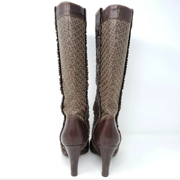 Frye Ava Embroidered Boots size 9 - Picture 6 of 11